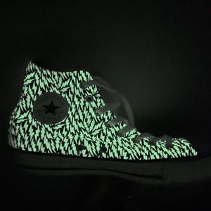 Glow in the dark Converse